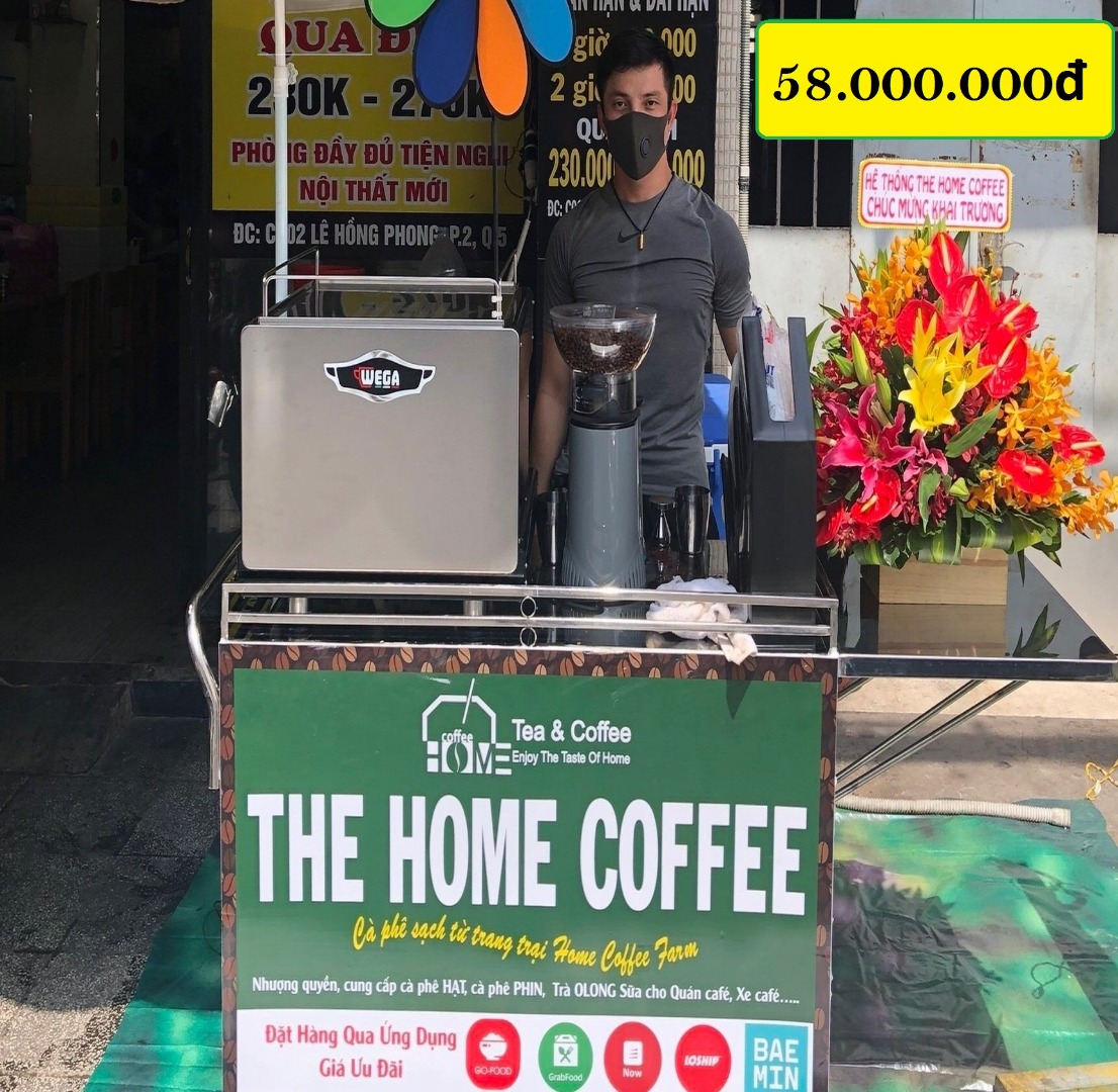Nhượng quyền khởi nghiệp xe cà phê THE HOME COFFEE (Gói số 1)